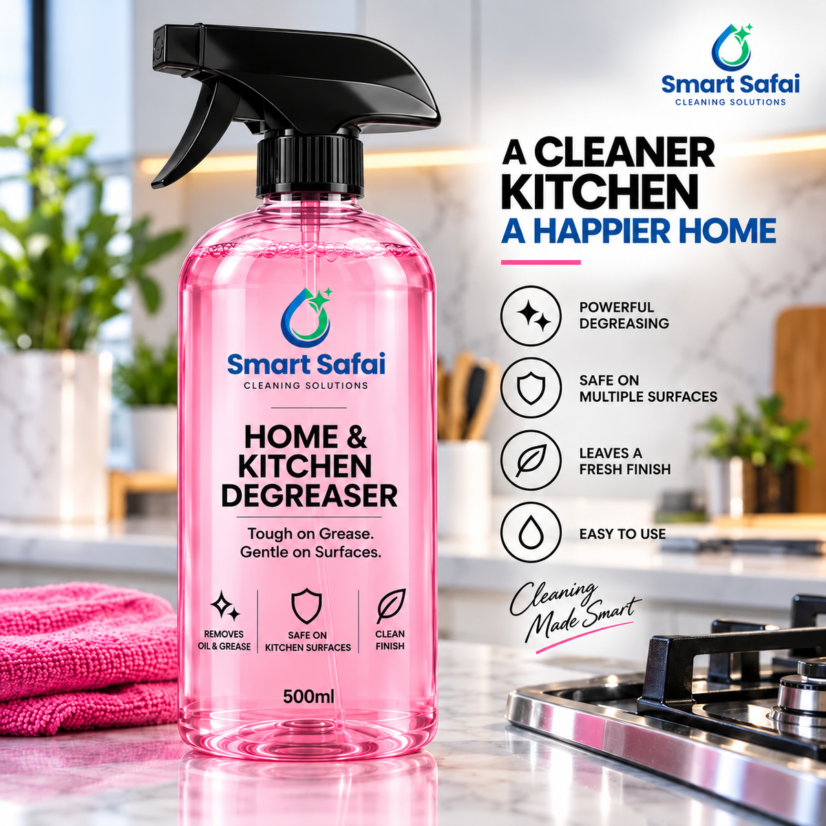 Smart Home & Kitchen Degreaser