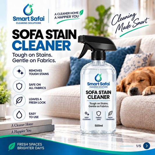 Smart Sofa Stain Cleaner spray for sofas and fabric upholstery