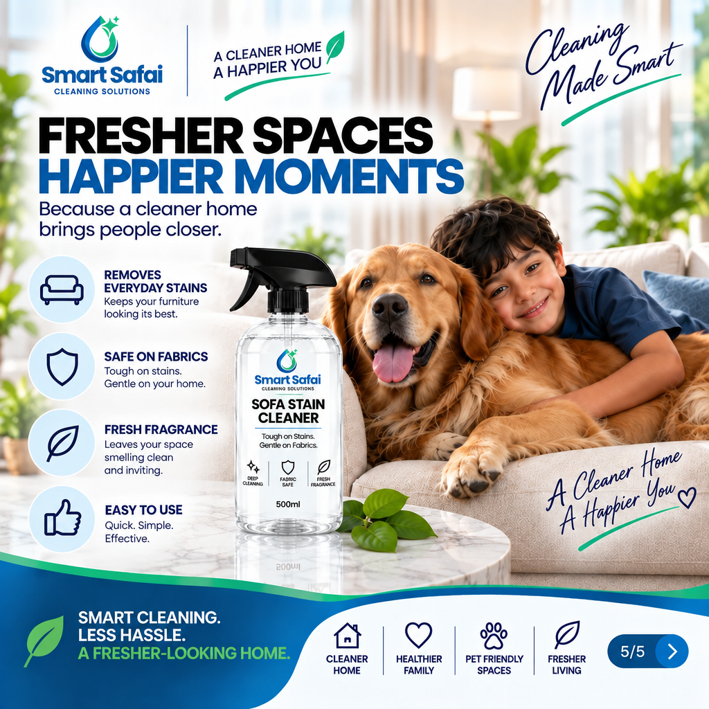 Smart Sofa & Fabric Stain Cleaner for a Fresher Home