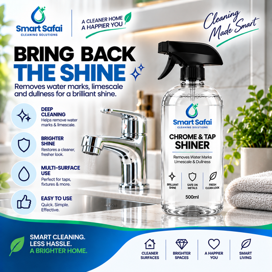 Smart Chrome & Tap Shiner for Water Marks and Limescale