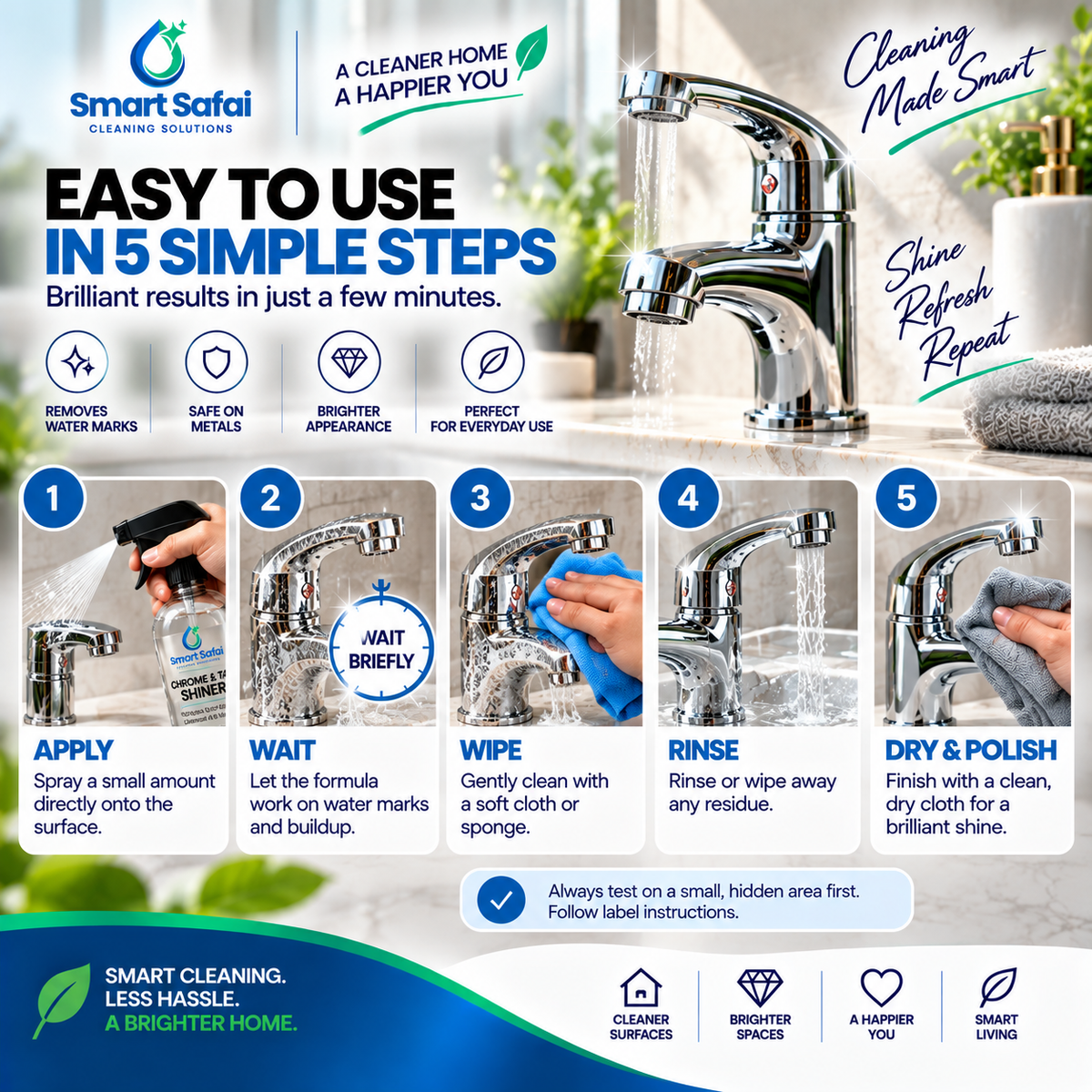 How to Use Smart Chrome & Tap Shiner in 5 Simple Steps